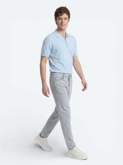 Mavi Slim Fit Denim Pamuk Karışımlı Pantolon