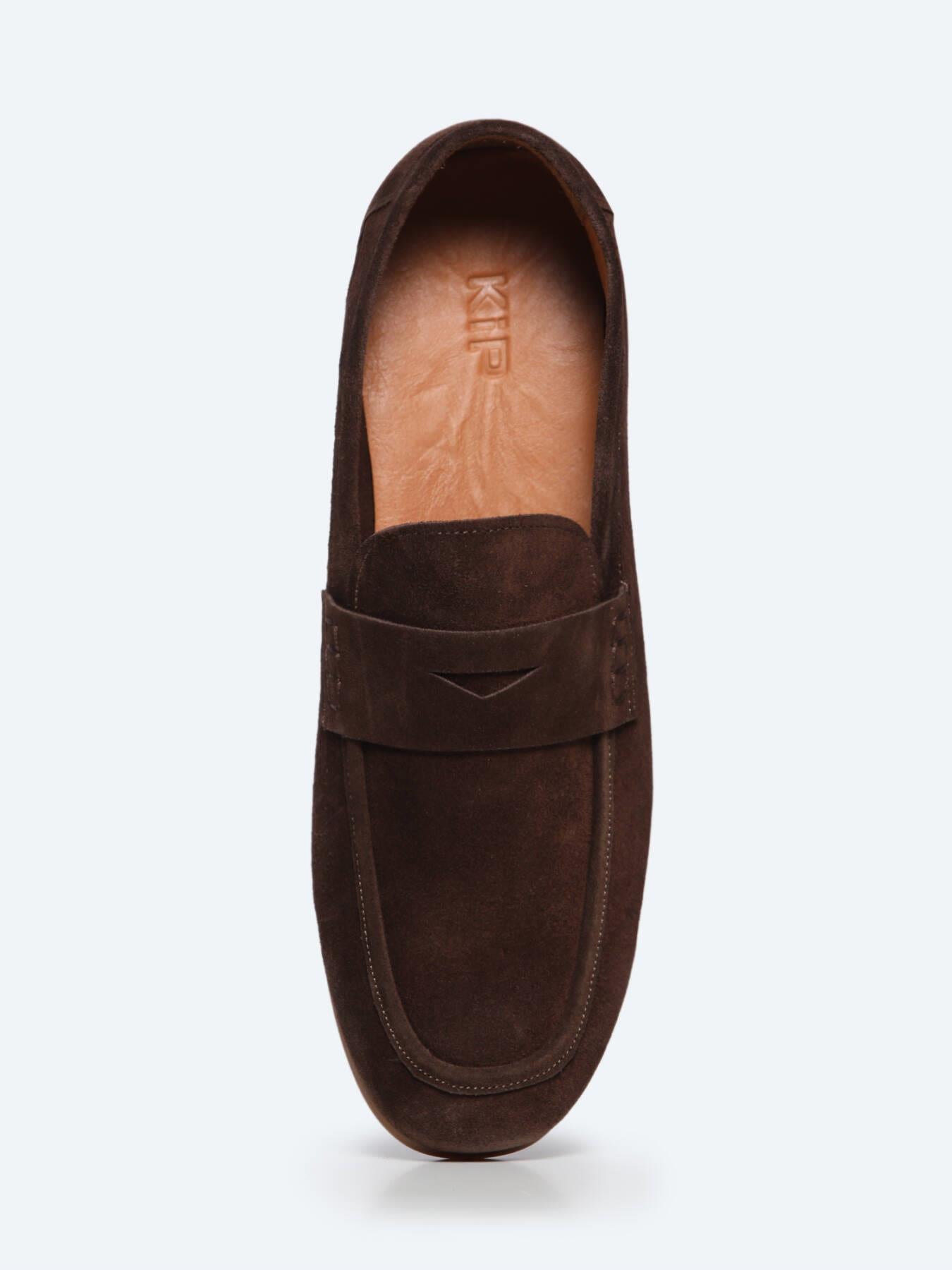 Kahverengi Süet Smart Casual Loafer