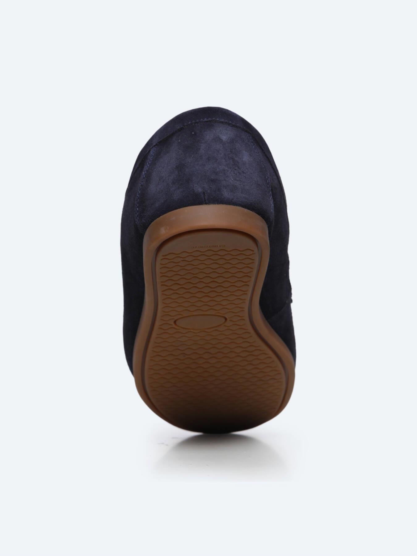 Lacivert Süet Smart Casual Loafer