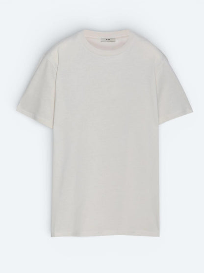 Taş Düz %100 Pamuk T-shirt