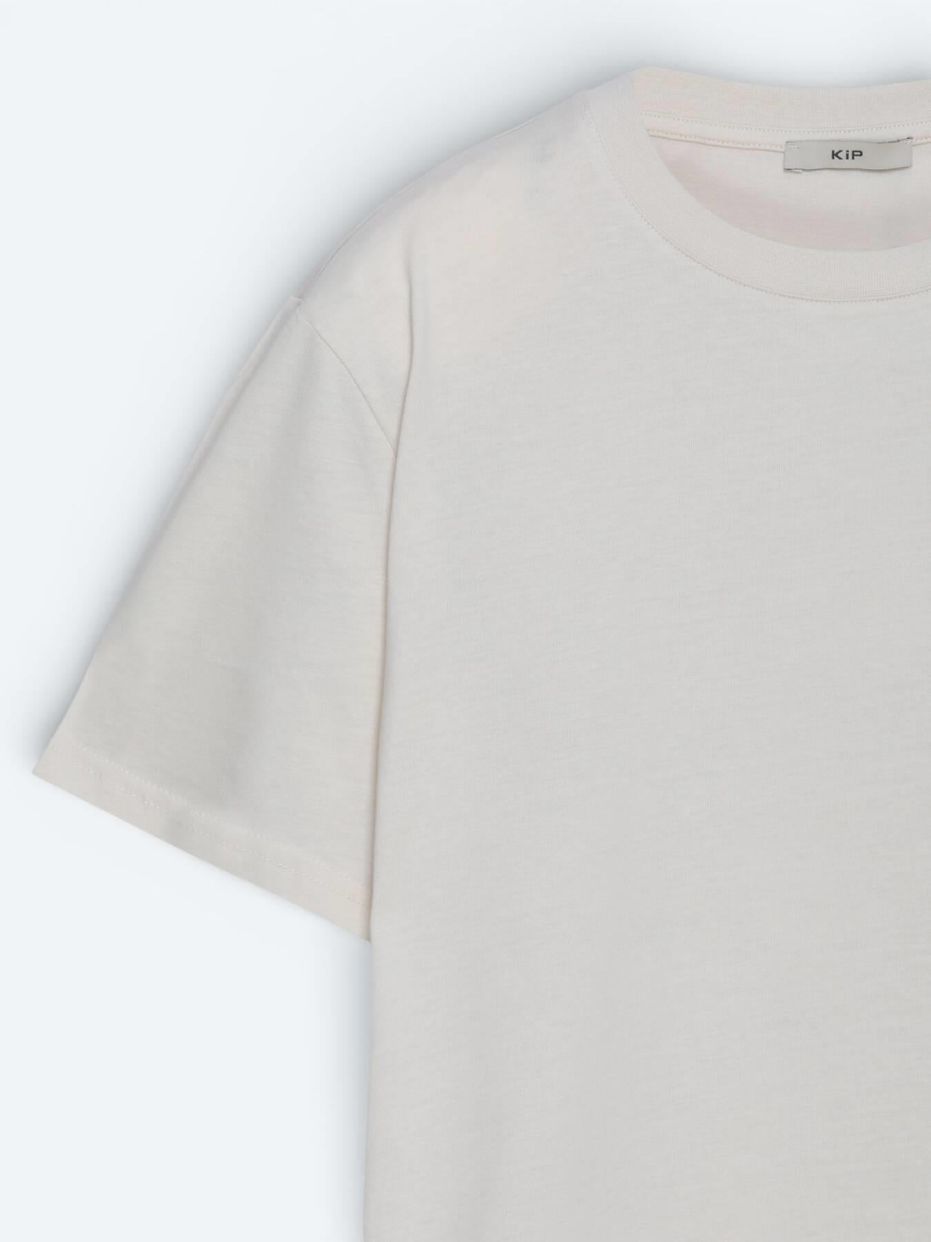 Taş Düz %100 Pamuk T-shirt