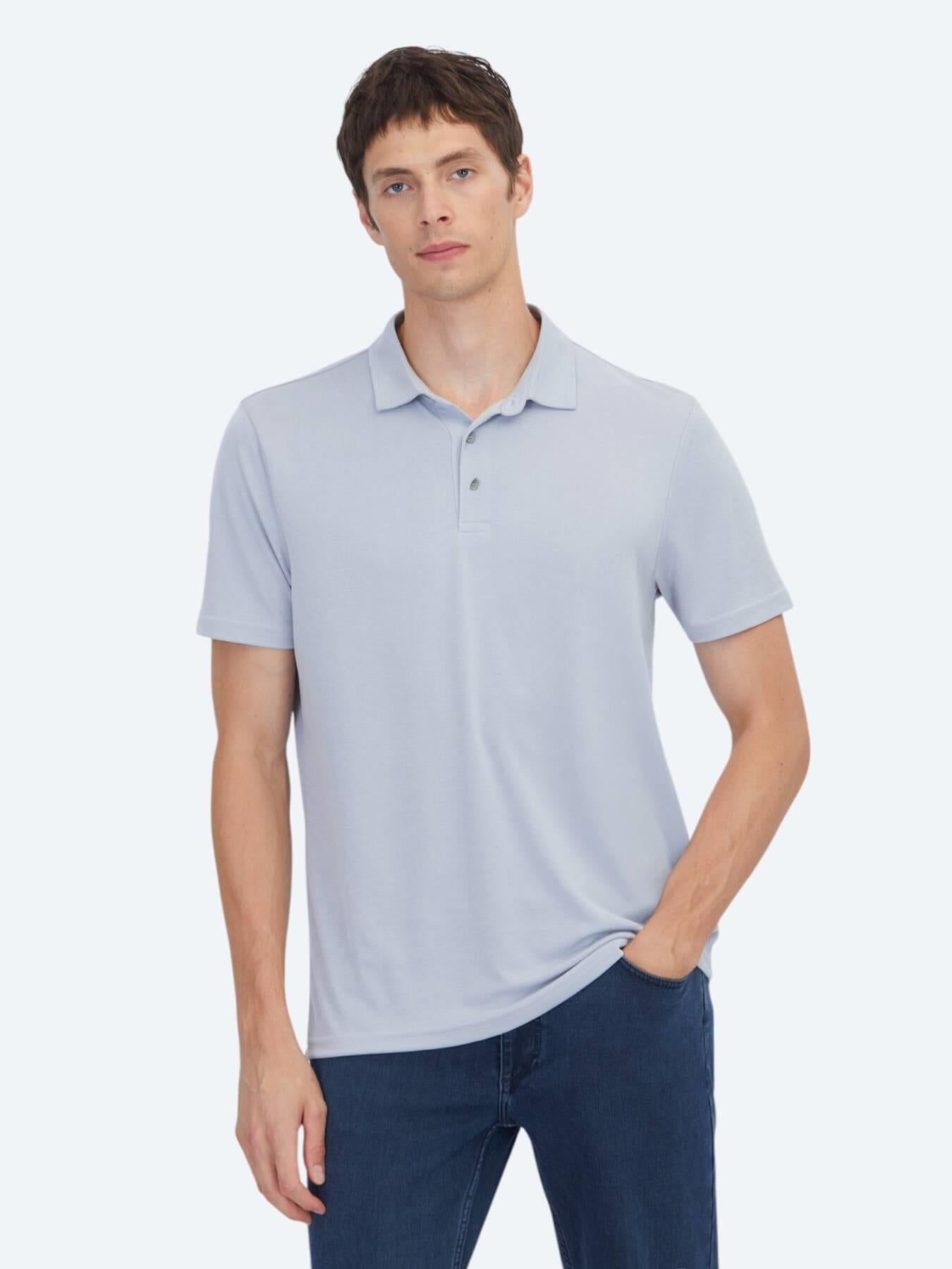 Lila Düz T-shirt