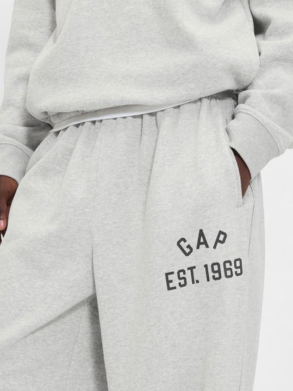 Açık Gri Vintagesoft Gap Logo Baggy Eşofman Altı