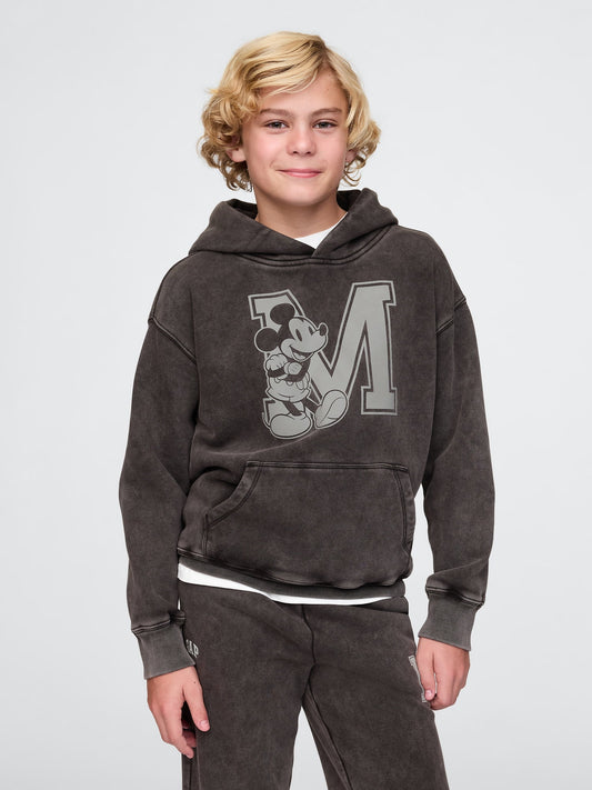 Gri Gap × Disney Gap Logo Vintage Soft Fleece Sweatshirt