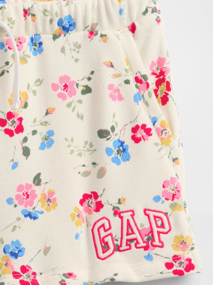Çok Renkli Gap Logo Baskılı Pull-on Şort