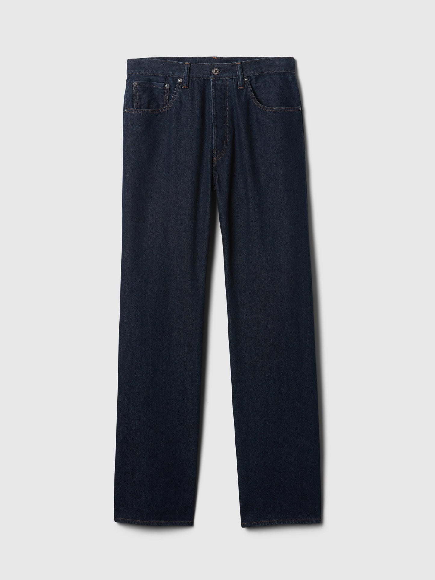 Koyu Mavi Baggy Jean Pantolon