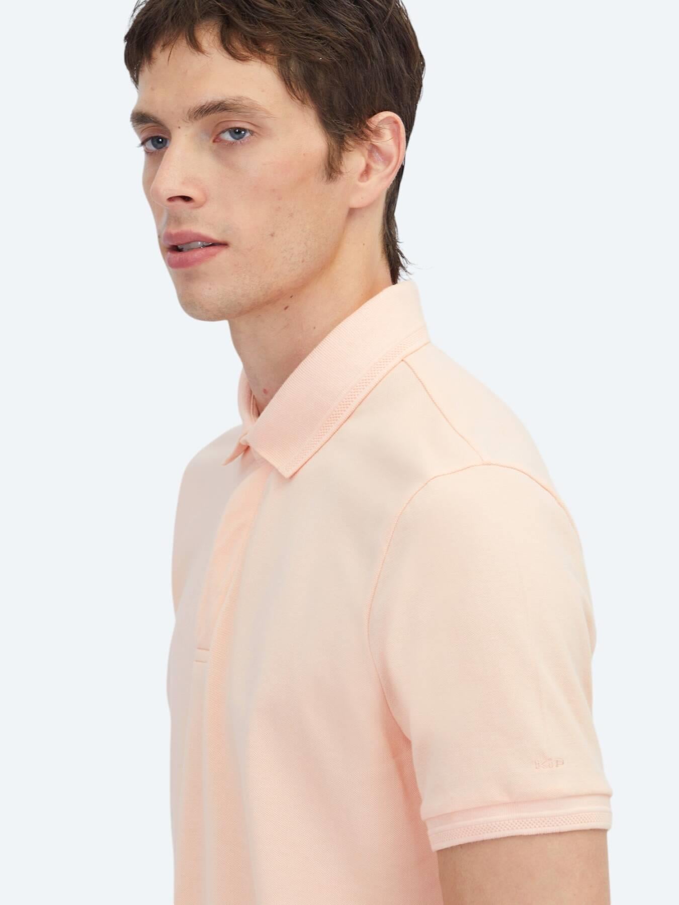Pembe Düz %100 Pamuk T-shirt