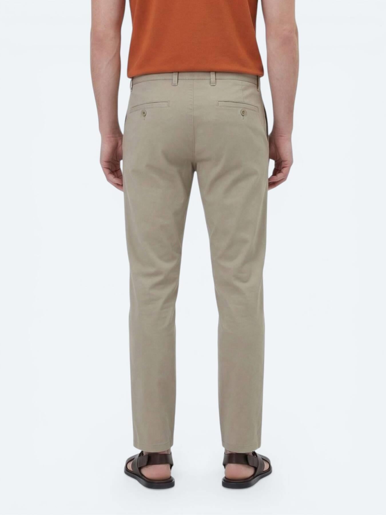Vizon Dokuma Jogging Fit Casual Pamuk Karışımlı Pantolon