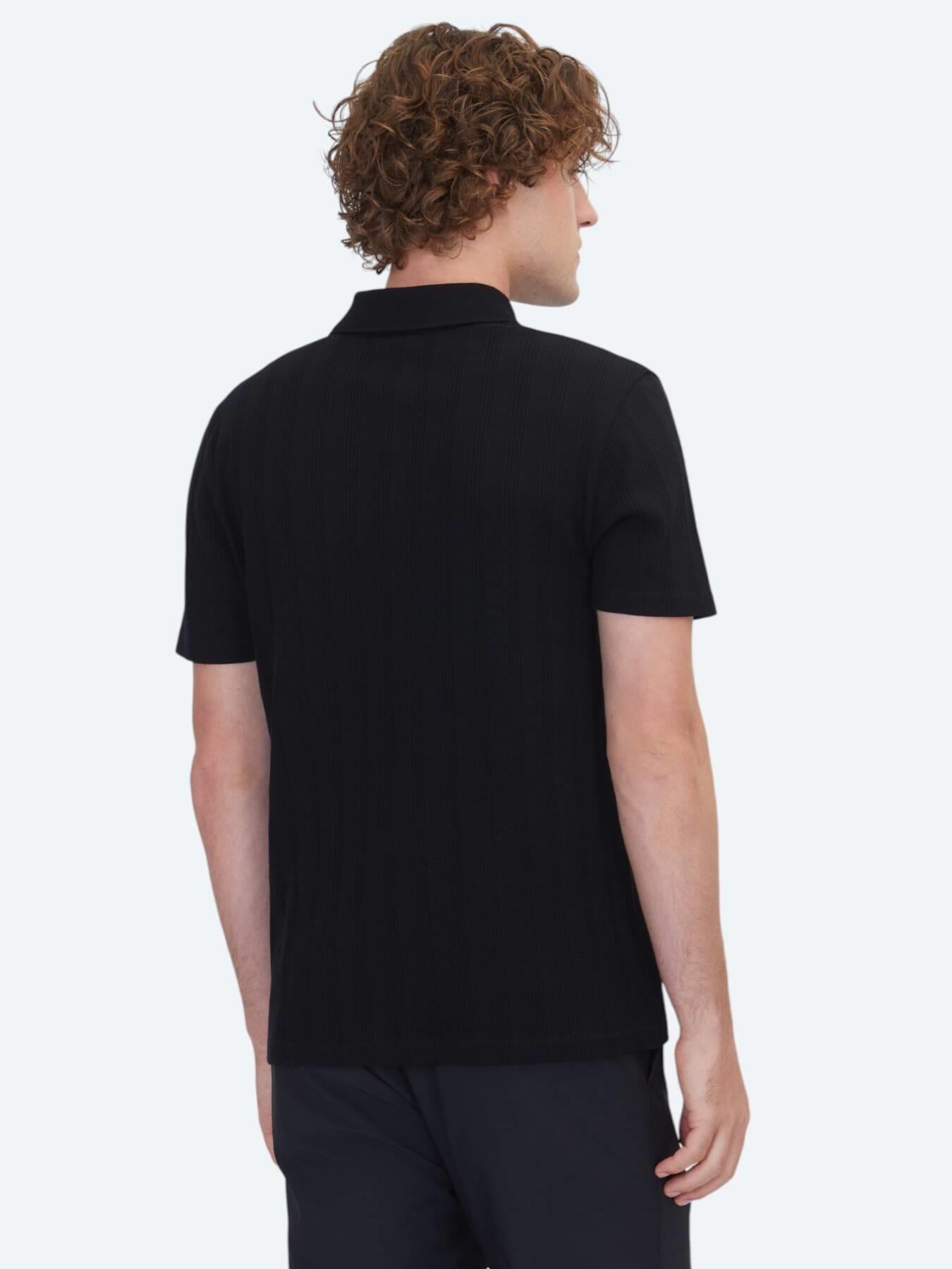 Siyah Çizgili %100 Pamuk T-shirt