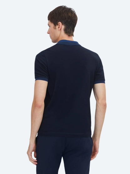 Lacivert Düz %100 Pamuk T-shirt