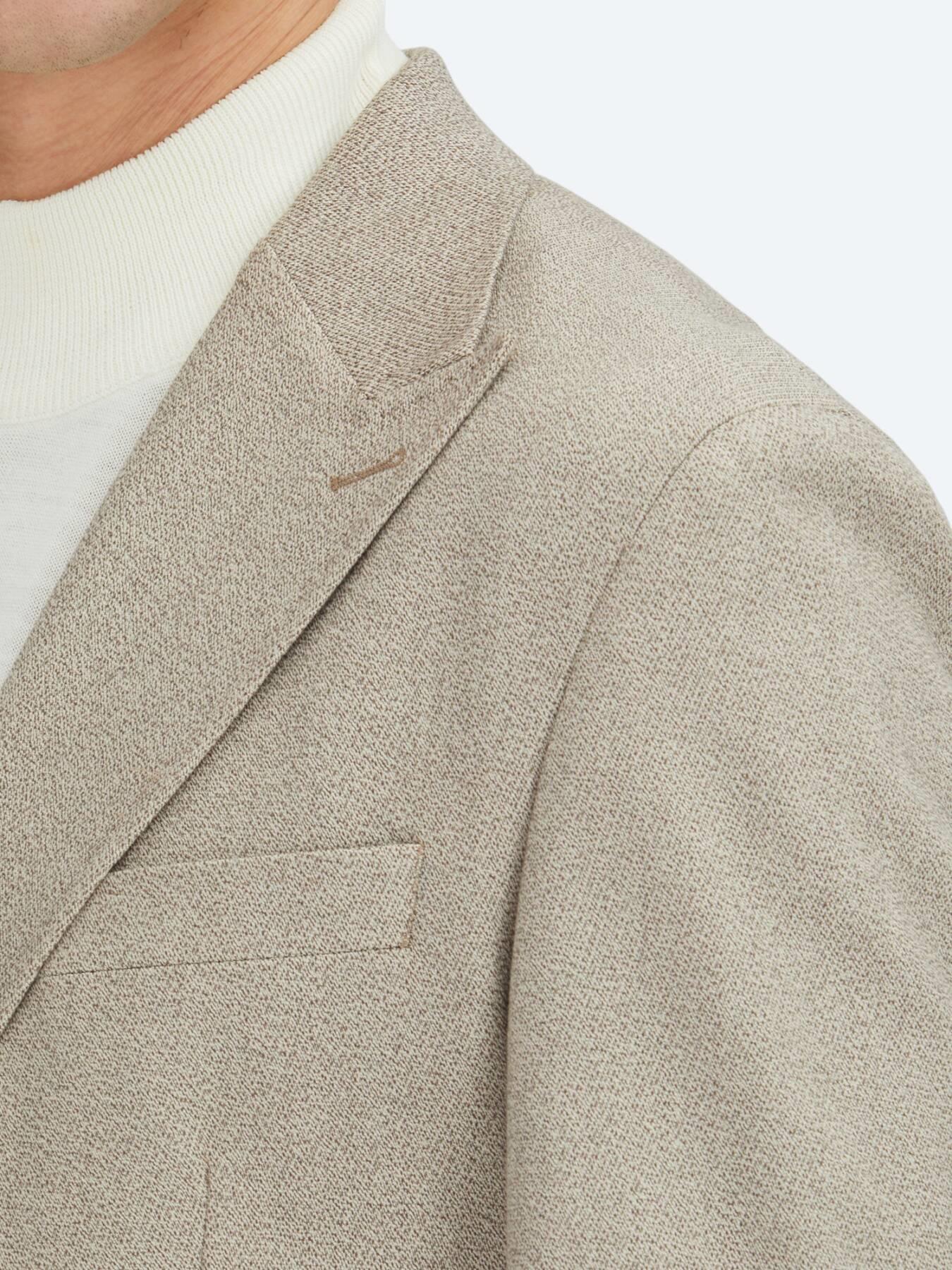 Kahverengi Kareli Modern Fit Ceket