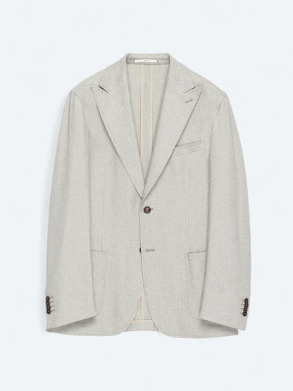 Kahverengi Kareli Modern Fit Ceket
