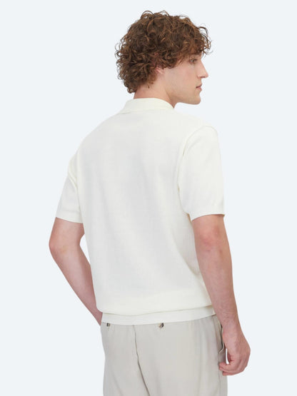 Bej Çizgili %100 Pamuk T-shirt