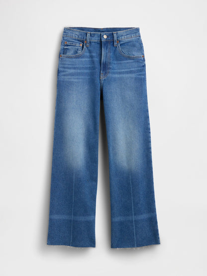Mavi High Rise Stride Wide-leg Ankle Jean Pantolon