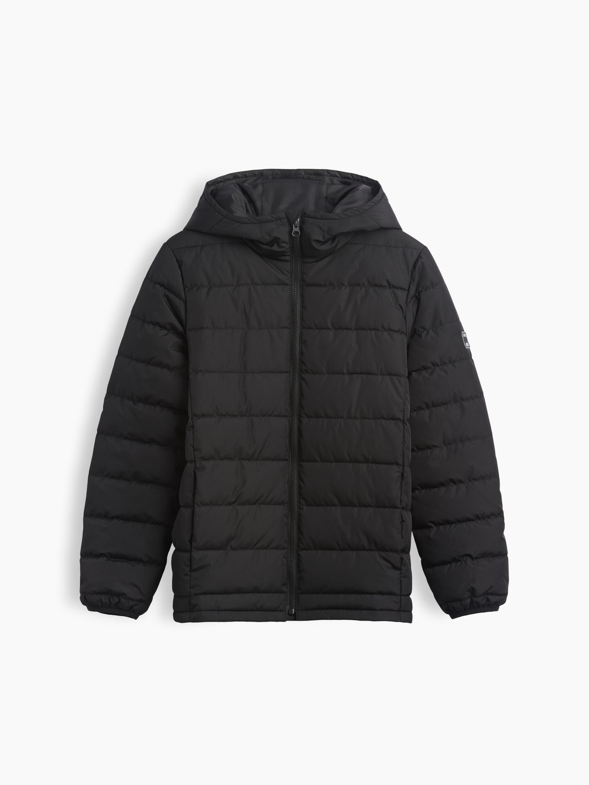 Siyah Puffer Şişme Mont