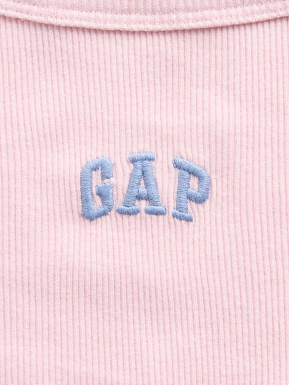 Açık Pembe Logo Askılı Atlet