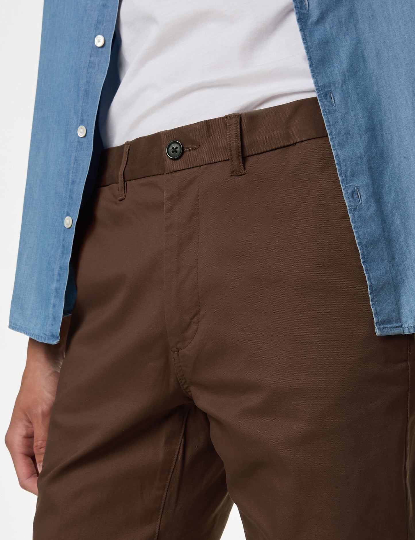 Regular Fit Heritage Twill Chino Pantolon