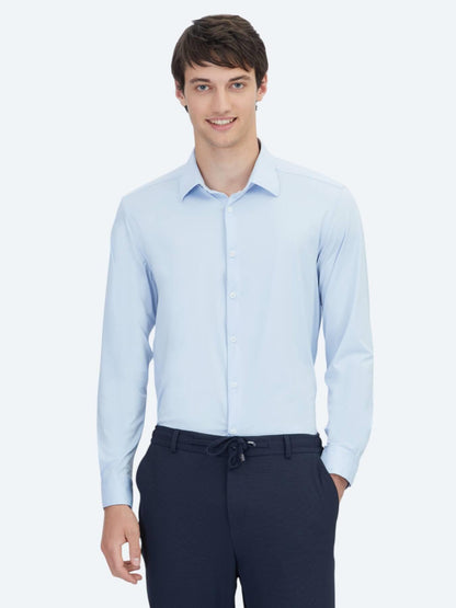 Mavi Regular Fit Uzun Casual Gömlek