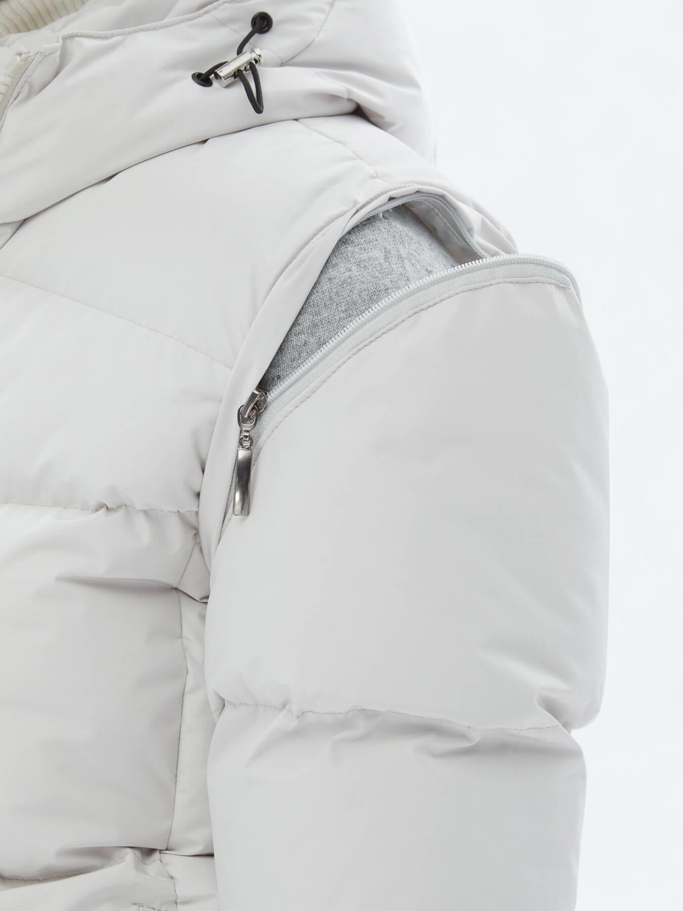 Taş Regular Fit Casual Dokuma Mont