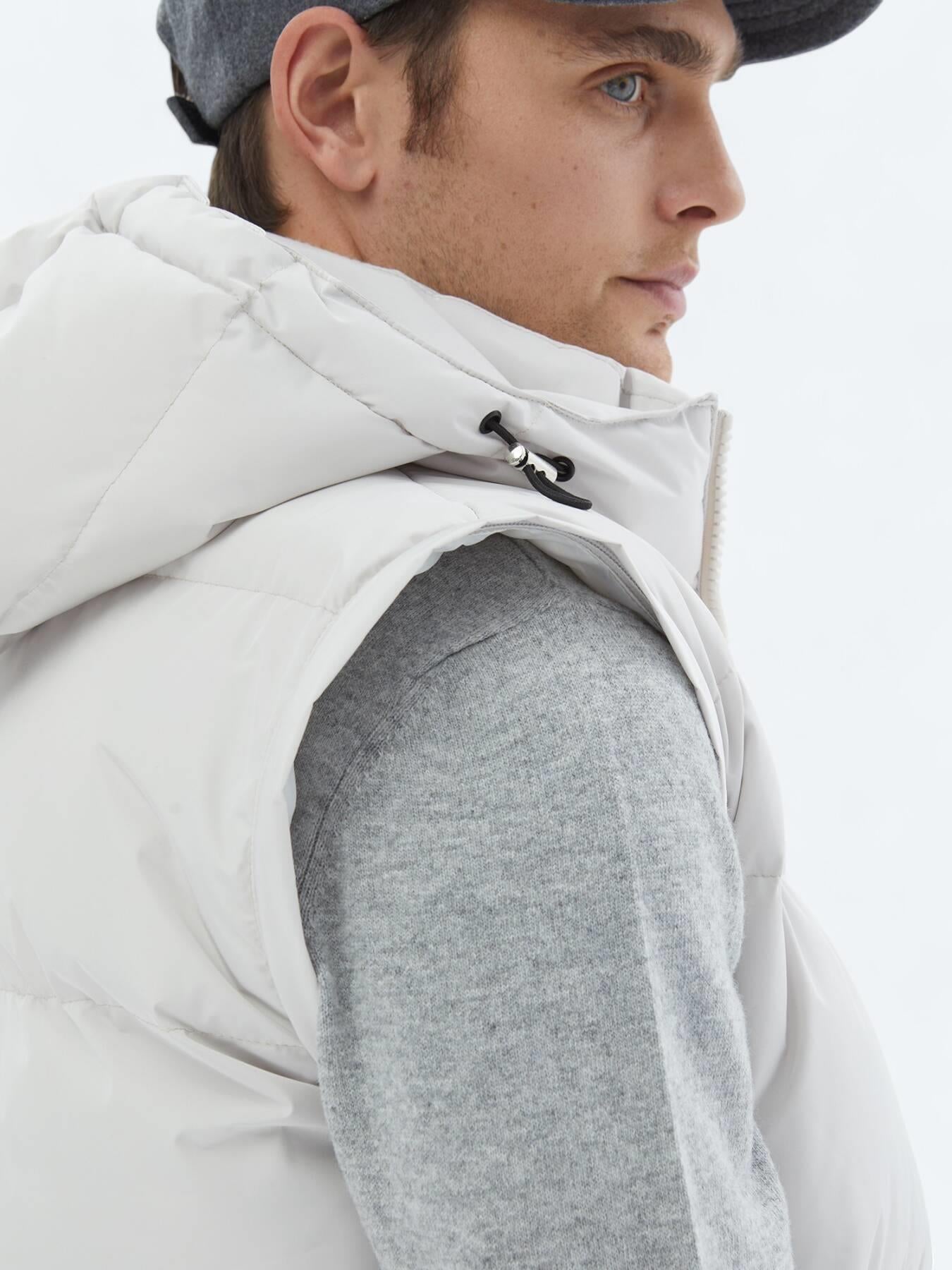 Taş Regular Fit Casual Dokuma Mont