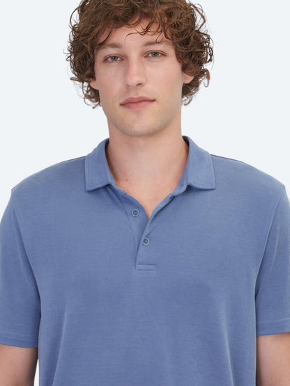 Indigo Düz T-shirt