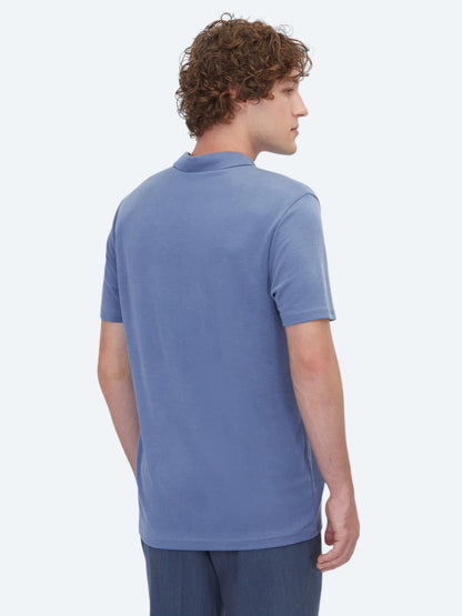 Indigo Düz T-shirt