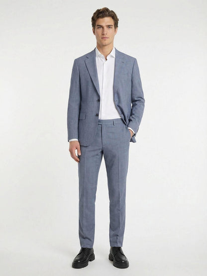 Mavi Modern Fit Takım Elbise