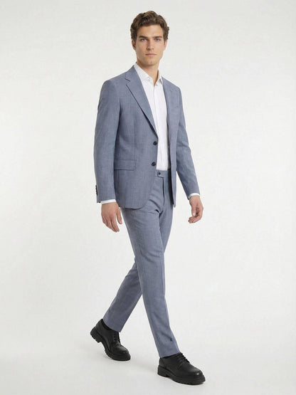 Mavi Modern Fit Takım Elbise