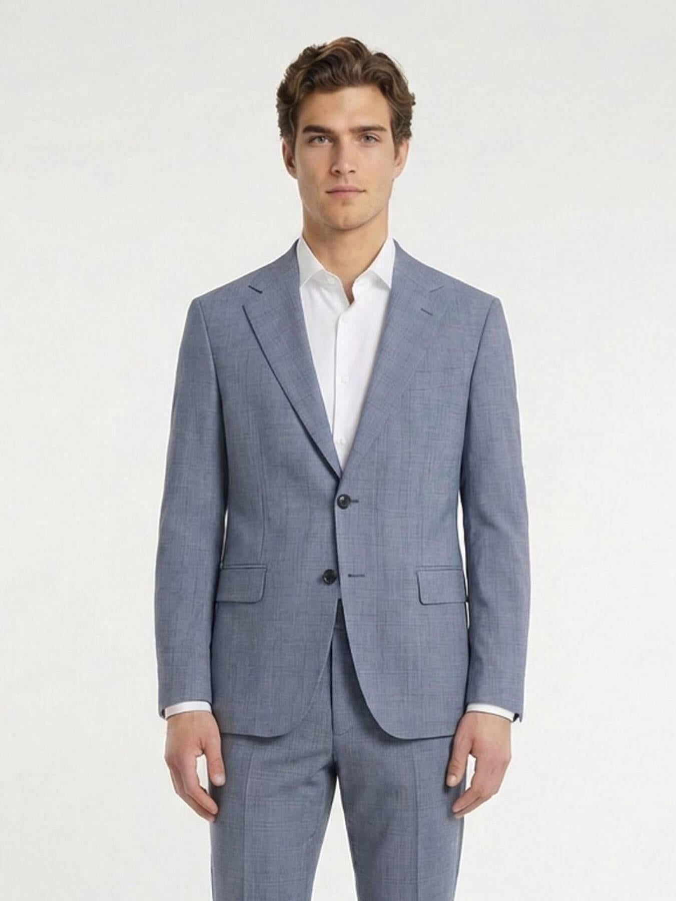 Mavi Modern Fit Takım Elbise