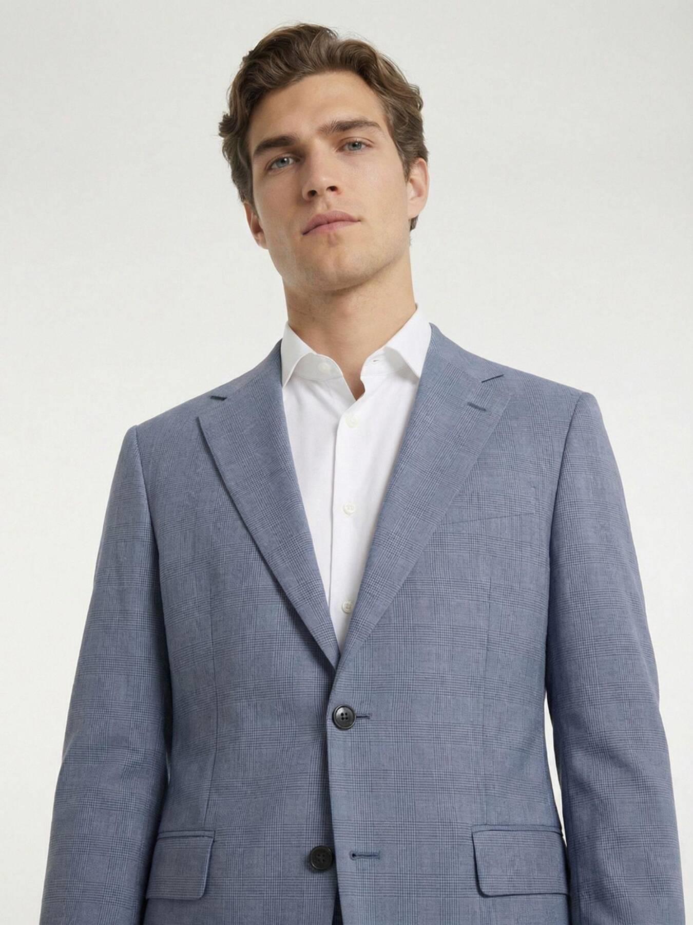 Mavi Modern Fit Takım Elbise