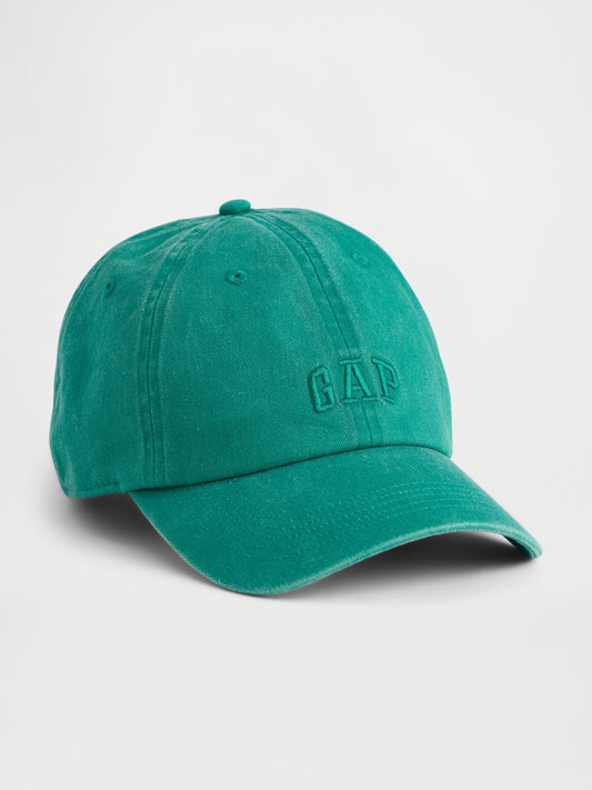 Açık Mavi Washed Logo Beyzbol Şapka