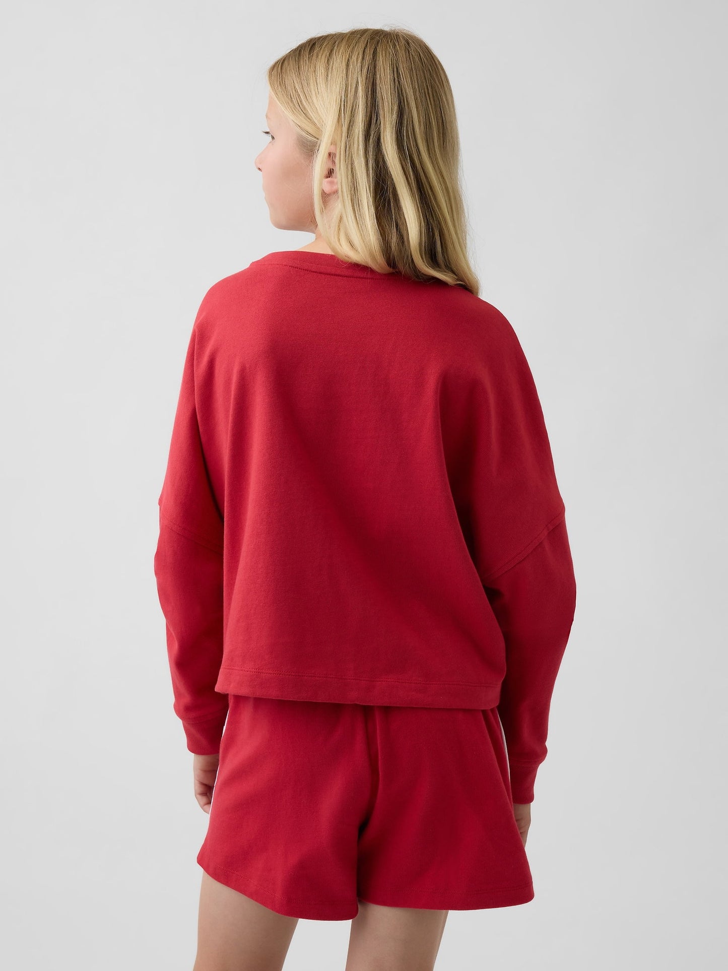 Kırmızı Heavyweight Oversized Seam T-shirt