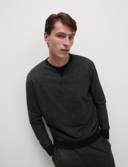 Saf Pamuklu Regular Fit Sweatshirt