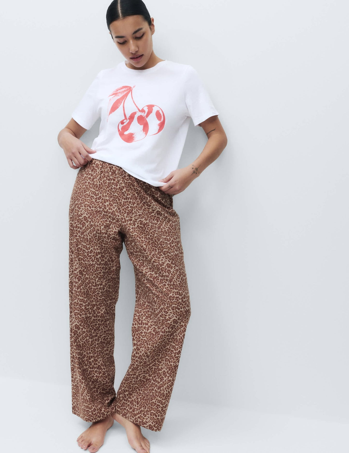 Pamuklu Pijama Takımı