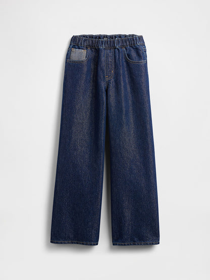 Mavi Low Rise Baggy Metalik Jean Pantolon