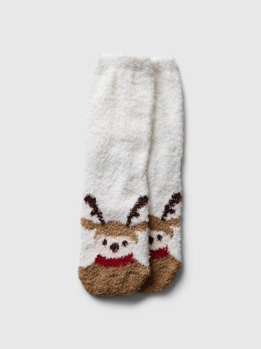 Bej Cozy Çorap