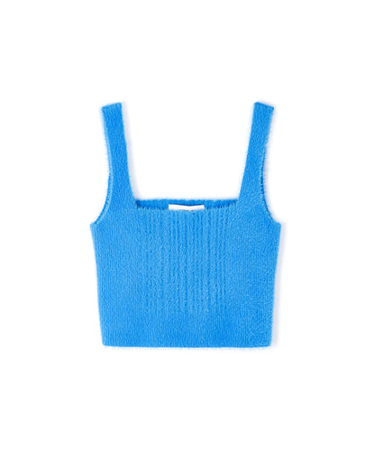 Pelüş Crop Triko