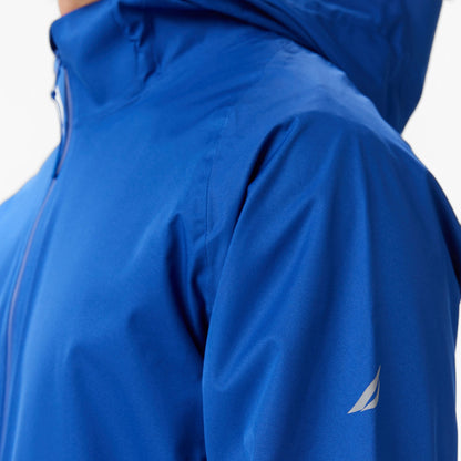 Nautica Erkek Mavi Regular Fit Yağmurluk