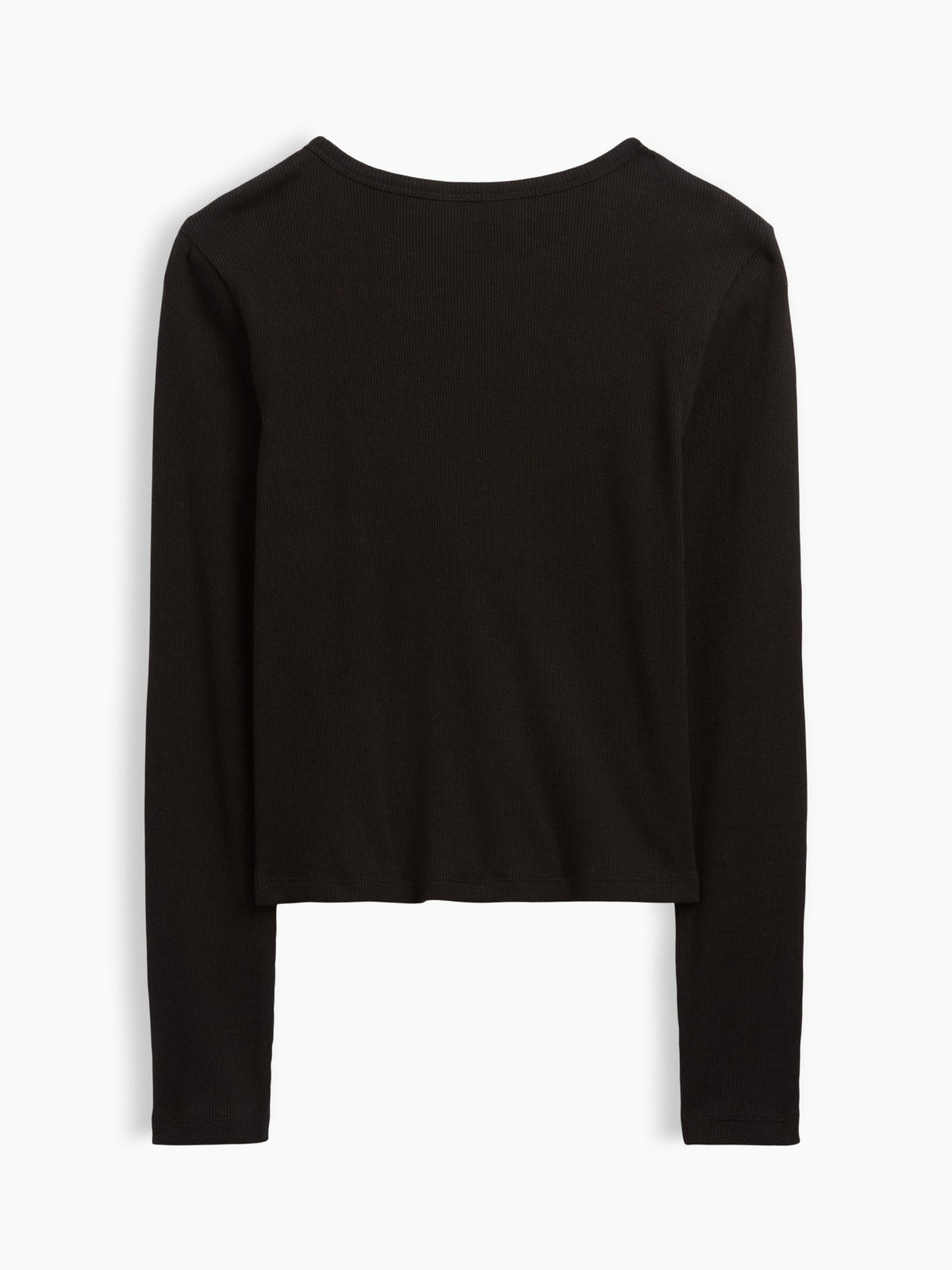Siyah Fitilli T-shirt