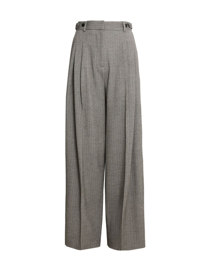 Yüksek Bel Wide Leg Pantolon