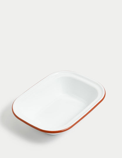 Emaye 24 Cm Turta Kabı