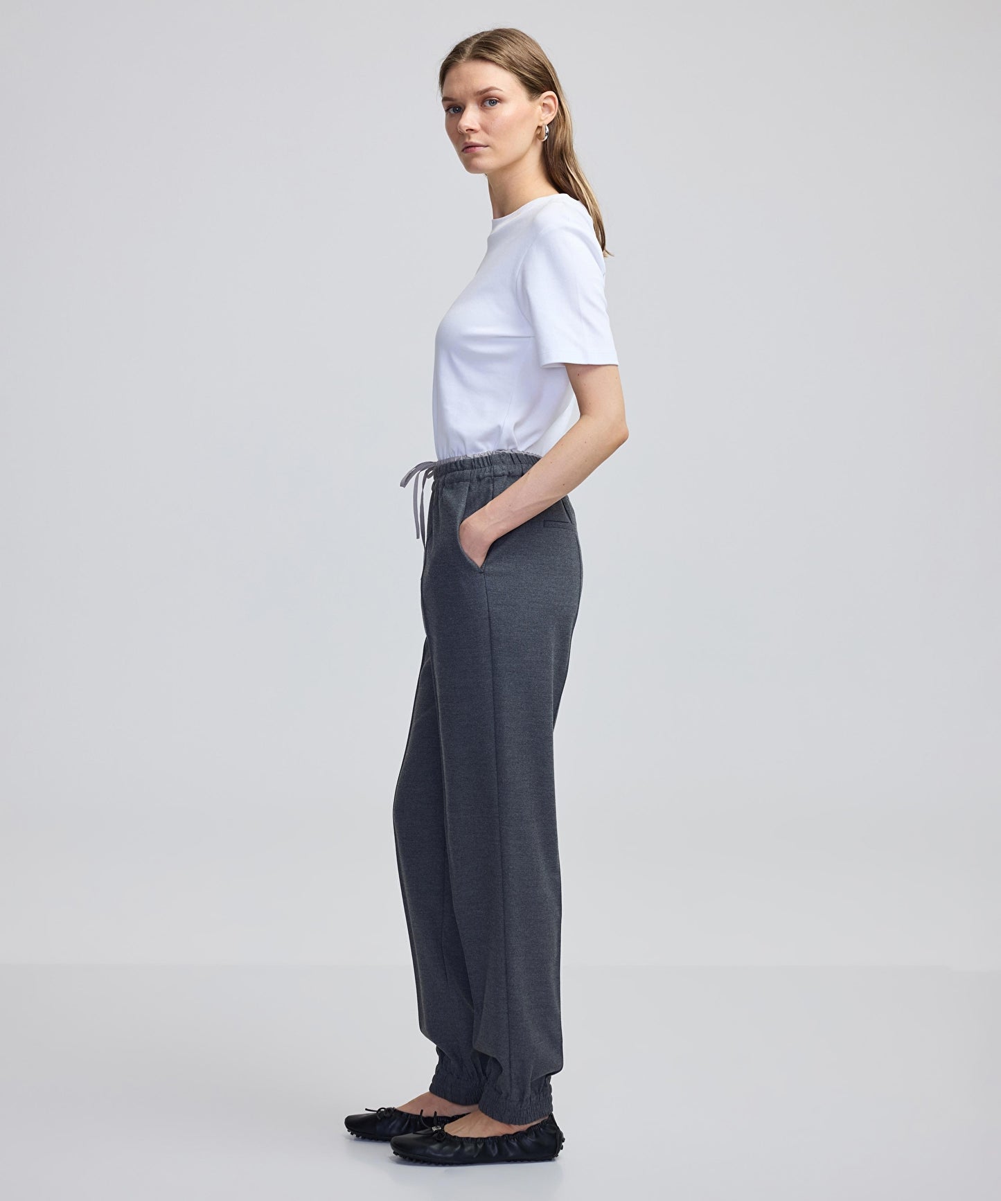 Kontrast Bel Jogger Pantolon