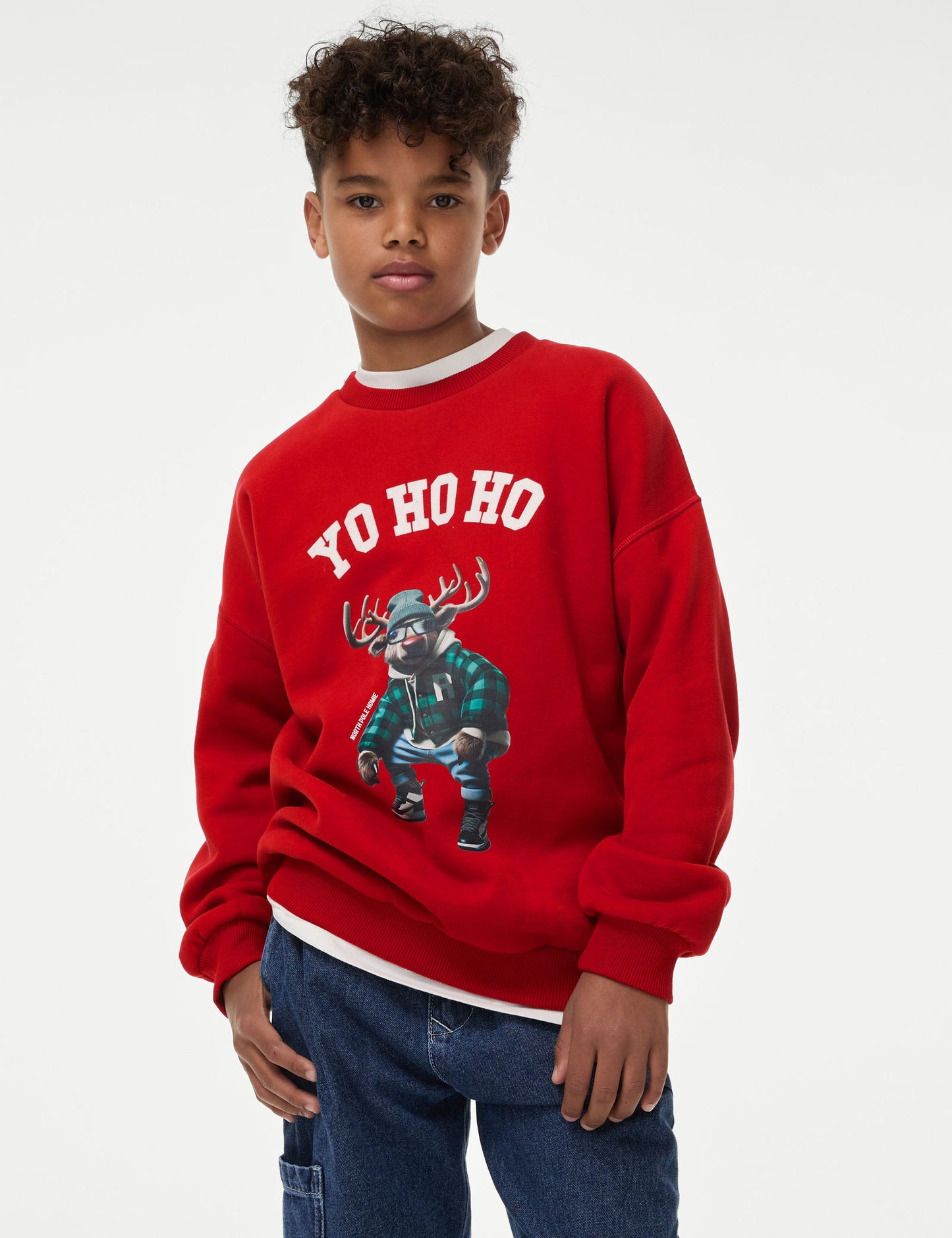 Hayvan Desenli Sweatshirt (0-3 Yaş)