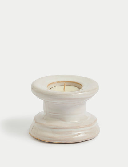 Seramik Şamdan Ve Tealight Mumluk?