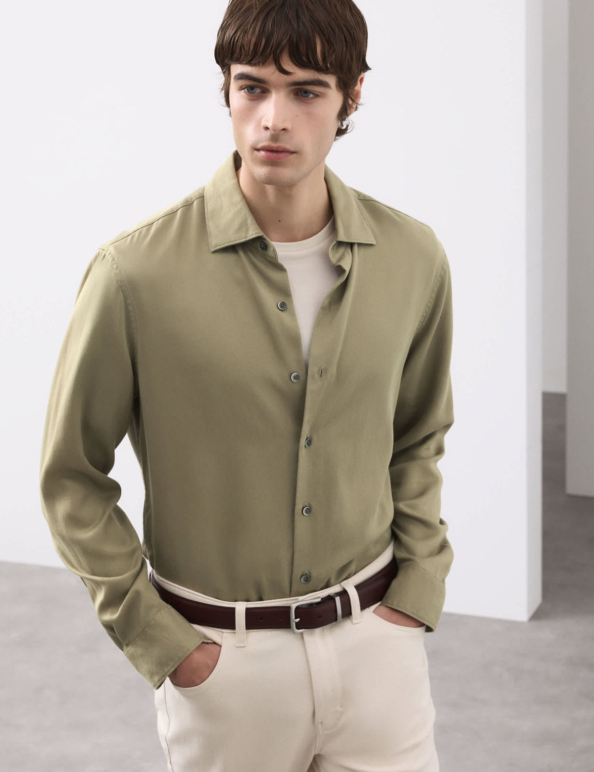 Regular Fit Easy-iron Uzun Kollu Gömlek