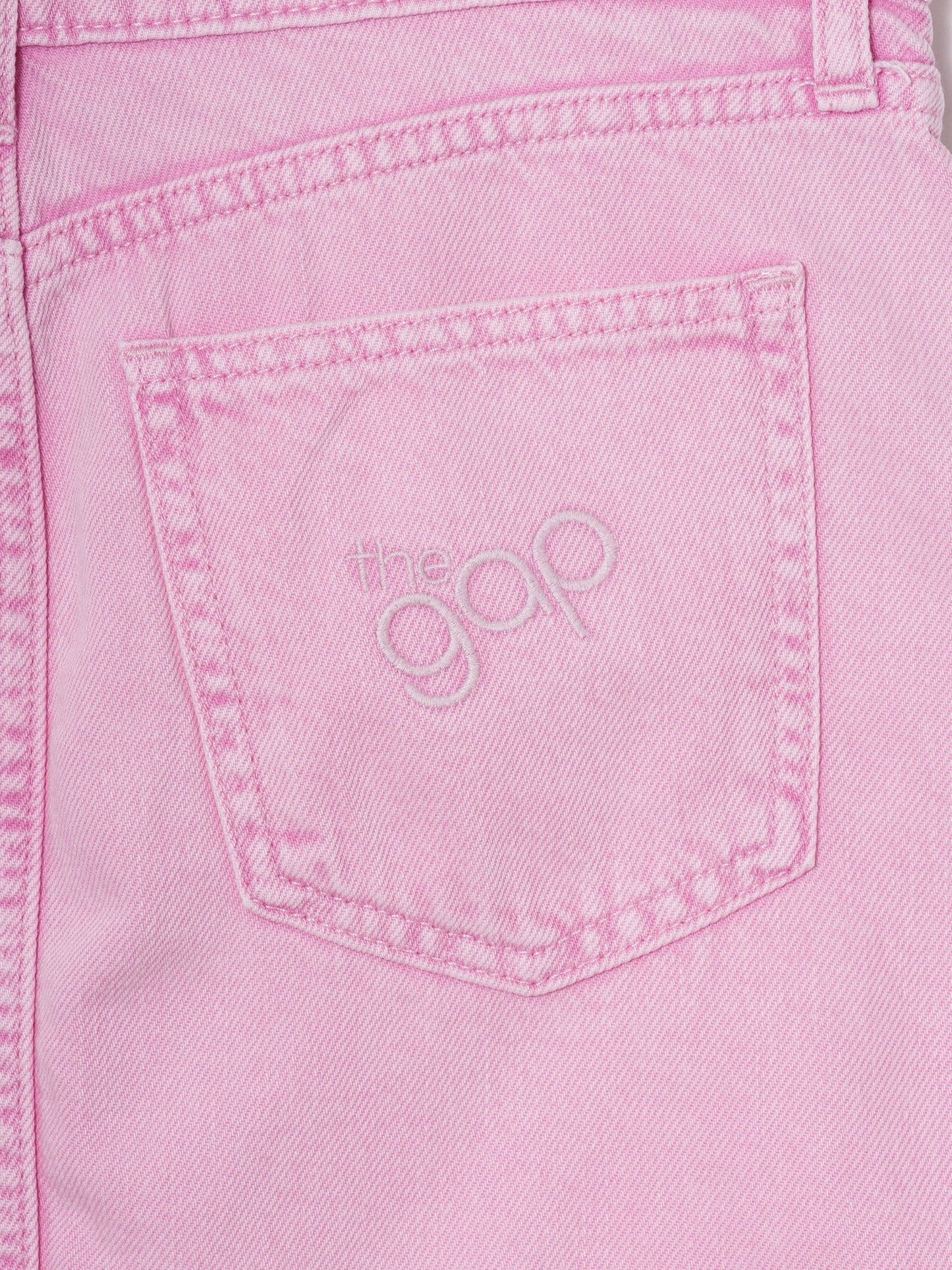 Pembe Ultrasoft Denim Mini Etek