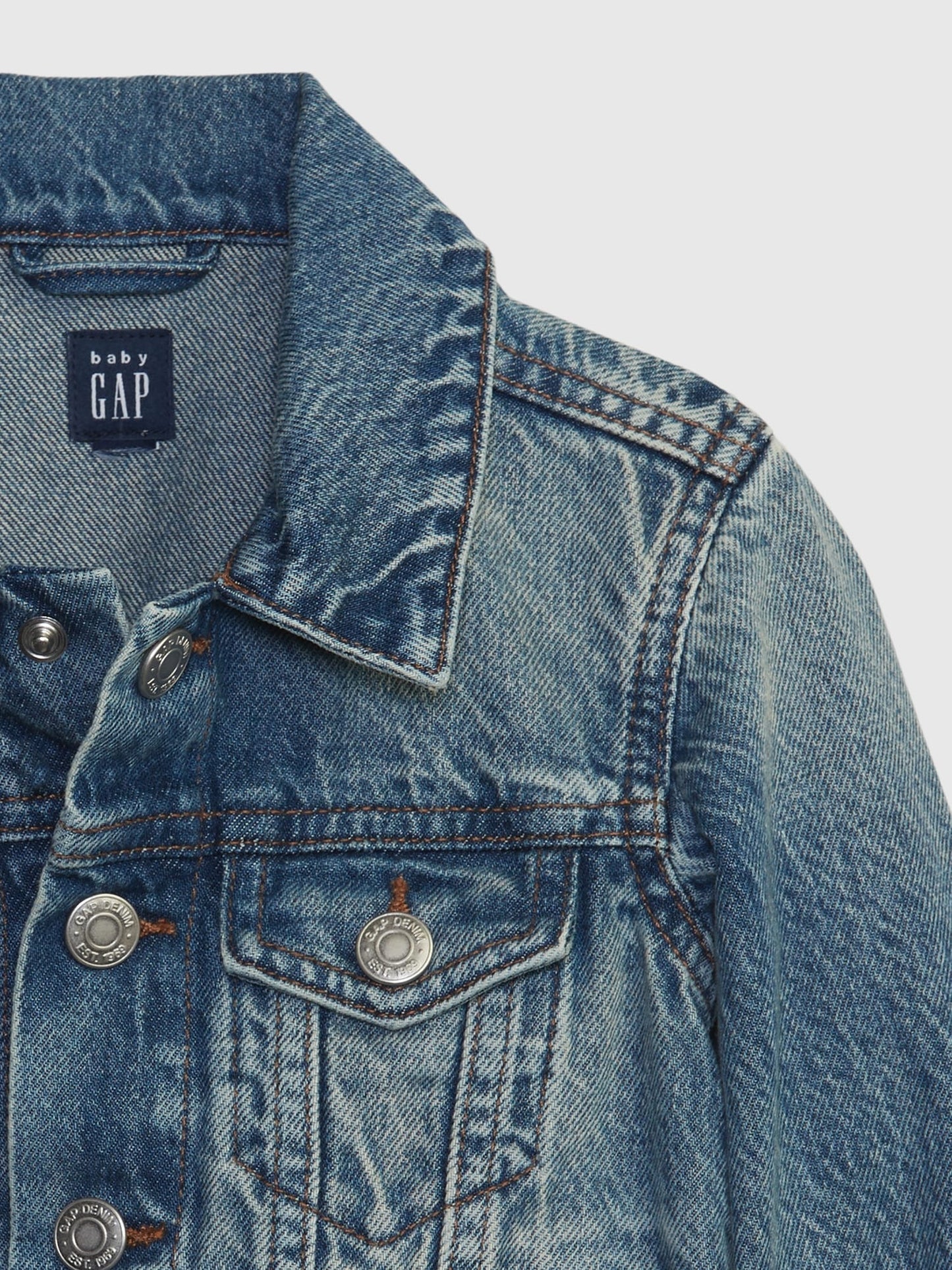 Lacivert Icon Denim Ceket