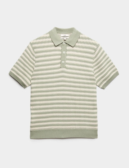 Saf Pamuklu Polo Yaka T-shirt