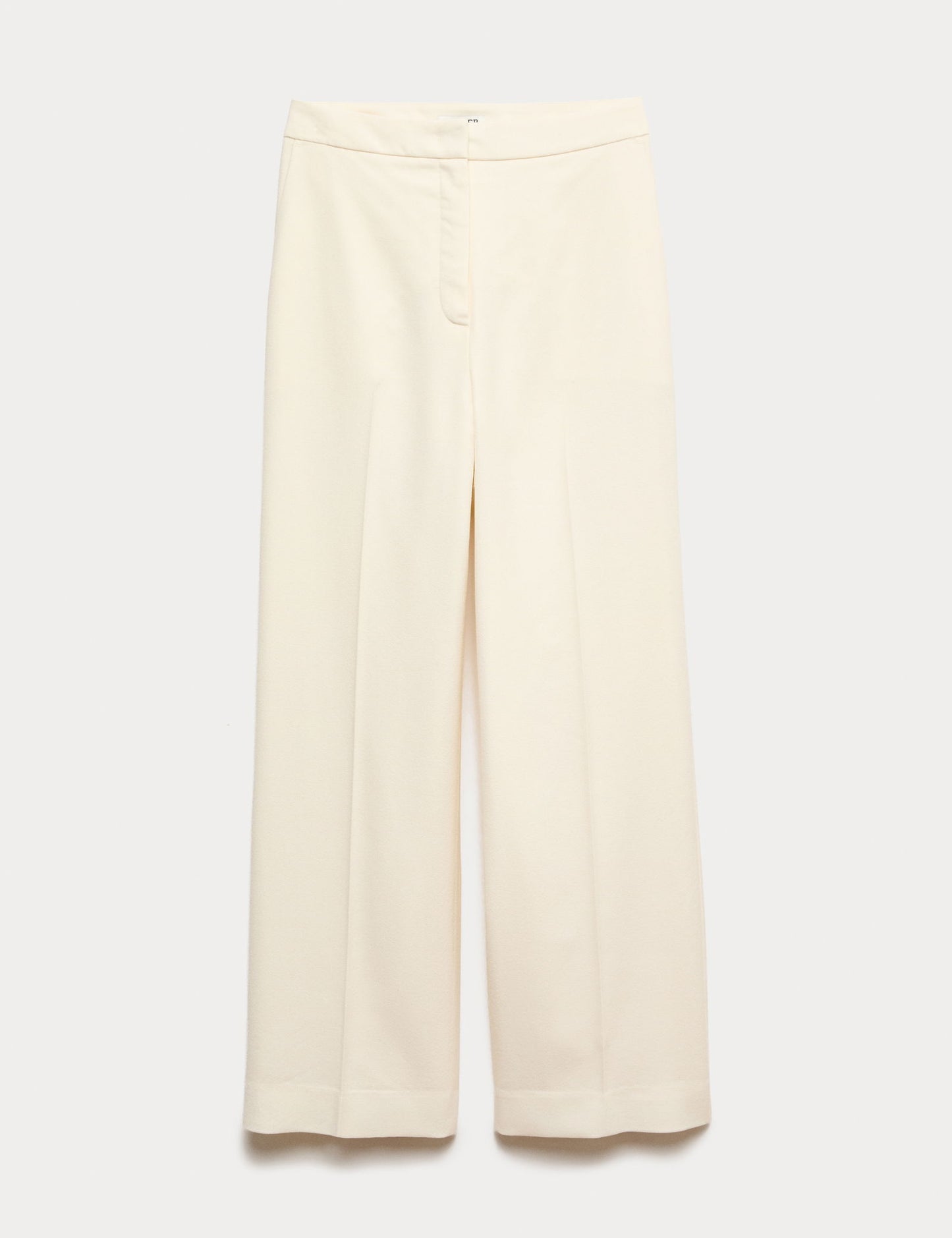 %100 Yün Geniş Paça Pantolon