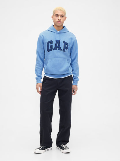 Açık Mavi Gap Logo Relaxed Fleece Sweatshirt